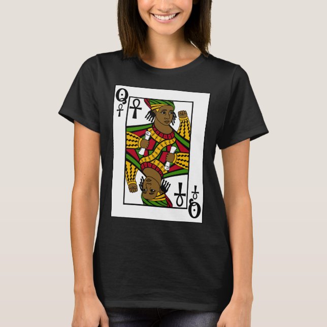 ALKEBULAN - SVART KÖN T SHIRT (Framsida)