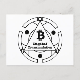 Alkemi för digital transmutation vykort