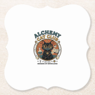 Alkemisk Katt Kattälskare Present - Alchemy Cat Cl Underlägg Papper