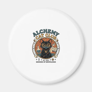 Alkemisk Katt Kattälskare Present - Alkemisk Kattk Magnet