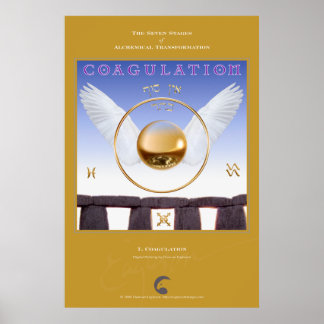 Alkemisk omvandling 7: Koagulation Poster