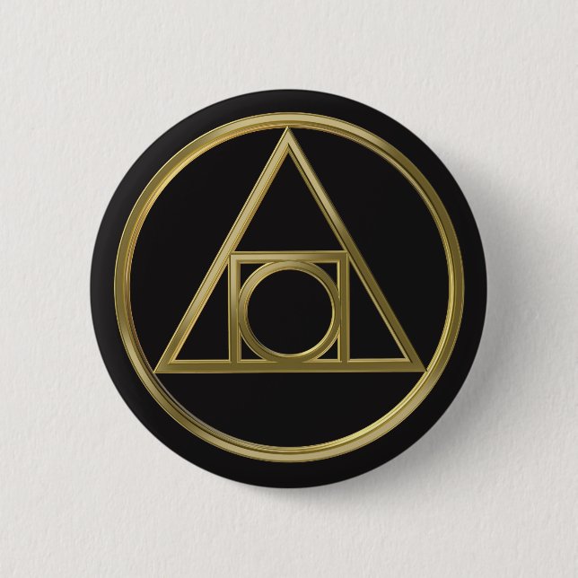 Alkemisk symbol knapp (Framsida)