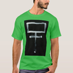 Alkemiska symboler Kaliumenomvänd T Shirt