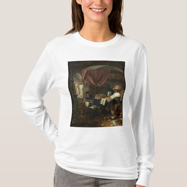 Alkemist laboratorium t-shirt (Framsida)