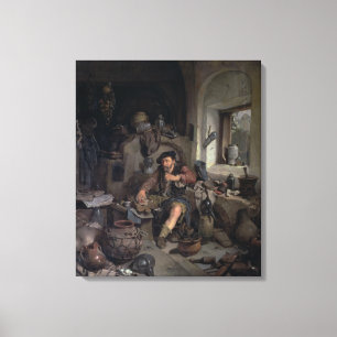 Alkemisten, 1663 canvastryck