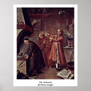 Alkemisten av Pietro Longhi Poster