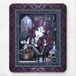 "Alkemisten" gotiska magiska felika Mouspad Musmatta