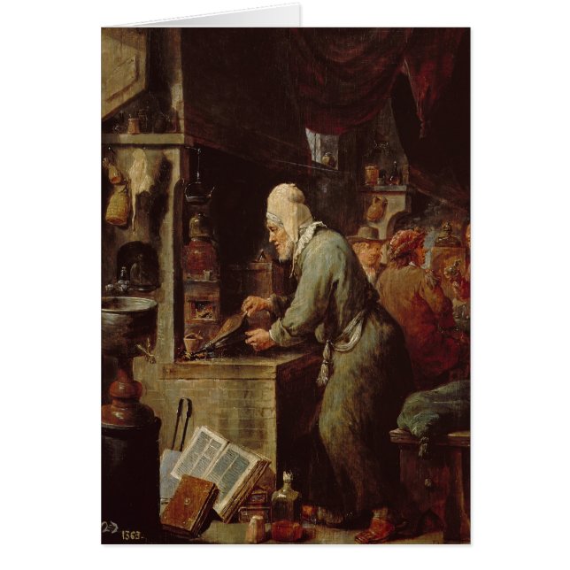 Alkemisten Hälsningskort (Framsidan)