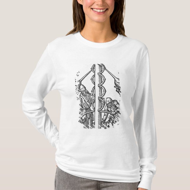 Alkemisten på arbete t shirt (Framsida)