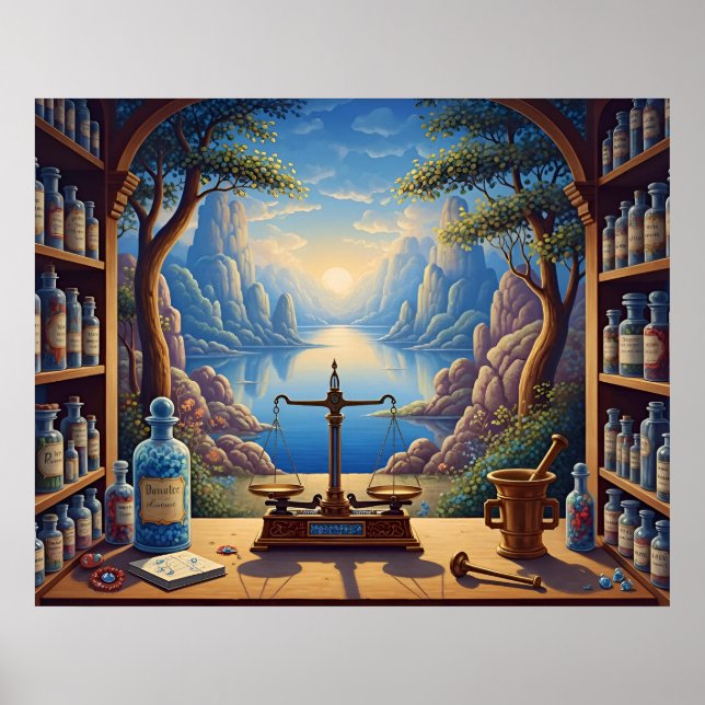 Alkemistens Horisont Poster (Framsidan)