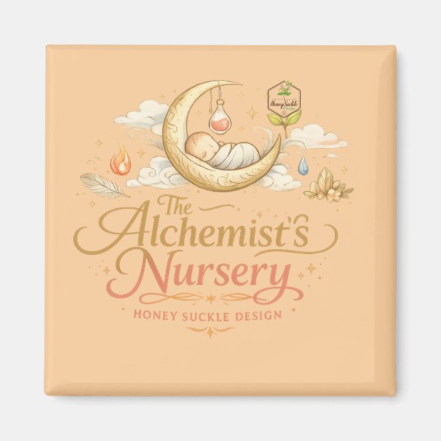 Alkemistens plantskola magnet (Framsidan)