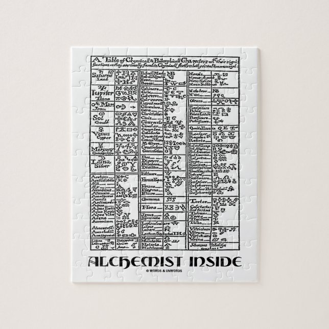 Alkemistinsida (alkemibord) pussel (Vertikal)