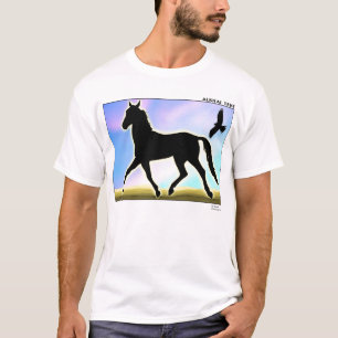 Alkhal Teke häst T Shirt
