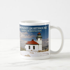 Alki Point Lighthouse, Seattle Washington Mugg