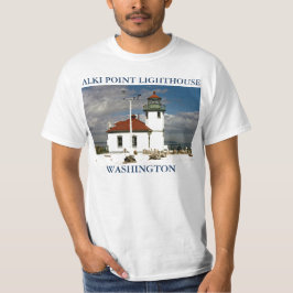 Alki Point Lighthouse, Seattle Washington Shirt T-shirt
