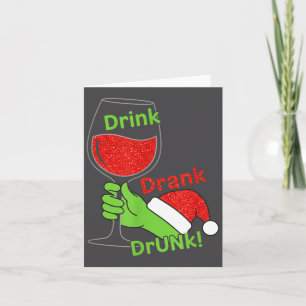 Alkohol & Svansar Dricka Drack Drucken! Rolig Kort