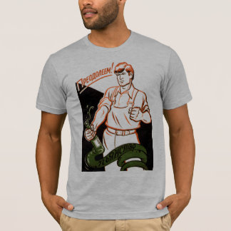 Alkohol är en orm! tee shirt