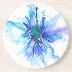 Alkohol Bläck Flower Underlägg