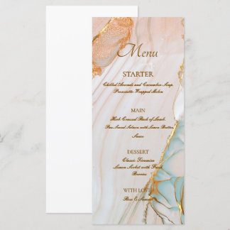 Alkohol Bläck Ro Elegant Flat Menu Meny