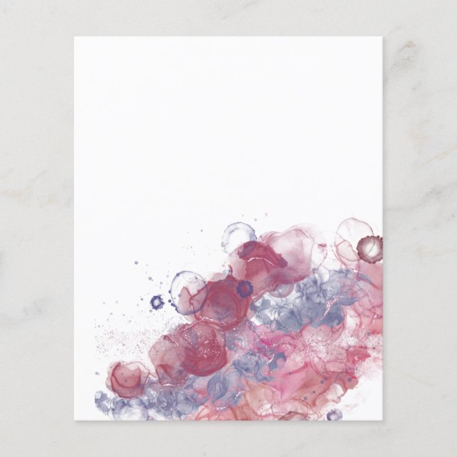 Alkohol Bläck Rosa Droppar (Framsida)