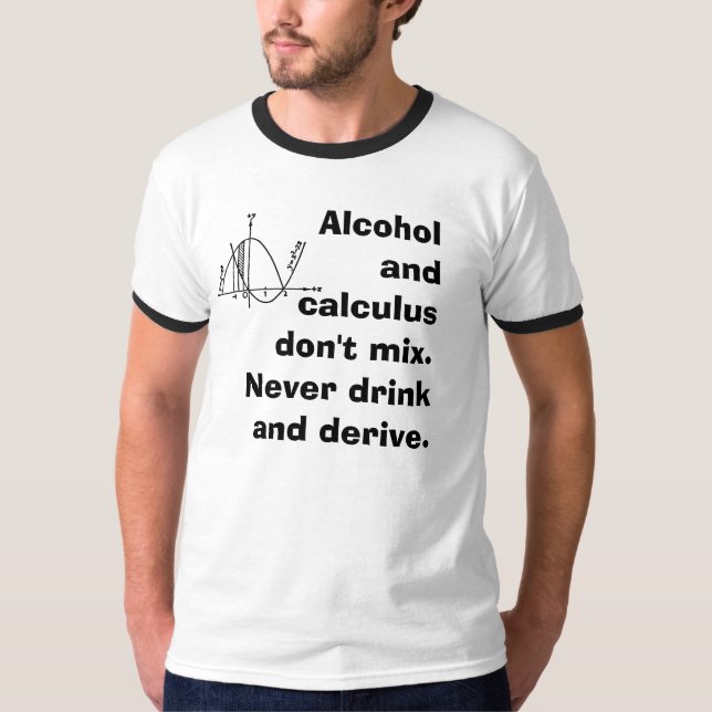 Alkohol & Calculus T-shirt (Framsida)