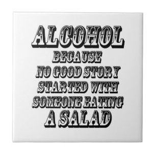ALKOHOL - därför att Kakelplatta