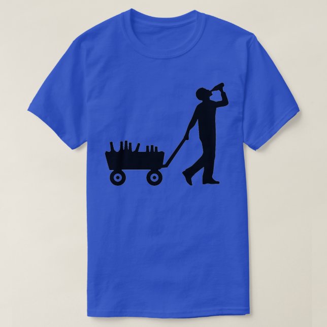 Alkohol dricka t shirt (Design framsida)