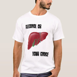 Alkohol eller lever din primaa skjorta t-shirt