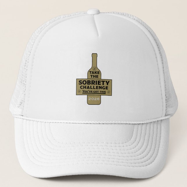 Alkohol fri och nykter keps (Framsida)