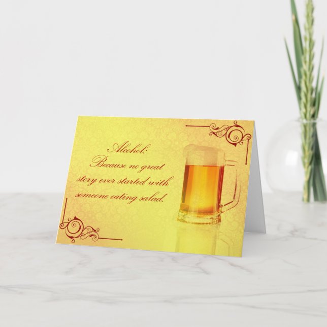 Alkohol Kort (Framsida)