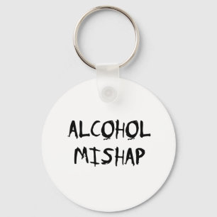 Alkohol Mishap Nyckelring