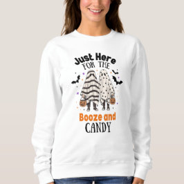 Alkohol och bög Halloween-spöken Roligt Halloween  T Shirt