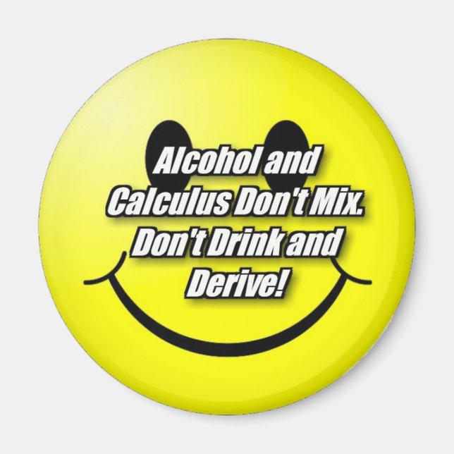 Alkohol och Calculus Magnet (Framsidan)