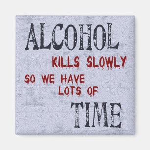 Alkohol Time Magnet