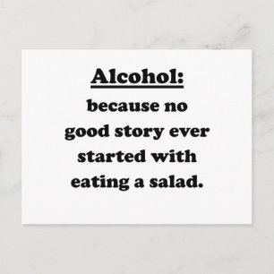 Alkohol Vykort
