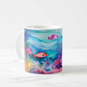 Alkoholbläck sommar kaffemugg