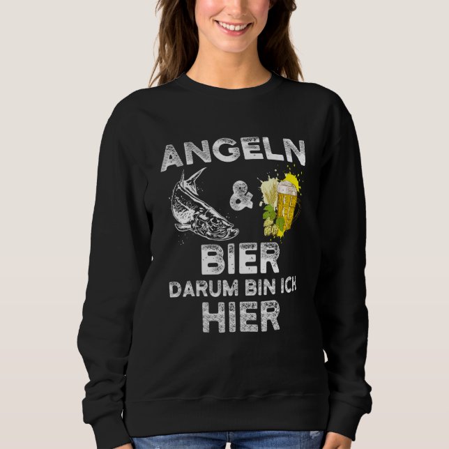 Alkoholfiske och päronmörat Tunna Ich H T Shirt (Framsida)