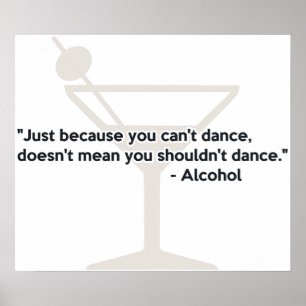 Alkoholförtroendedans Poster