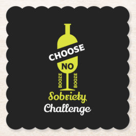 Alkoholfri teotal-support utan alkohol underlägg papper