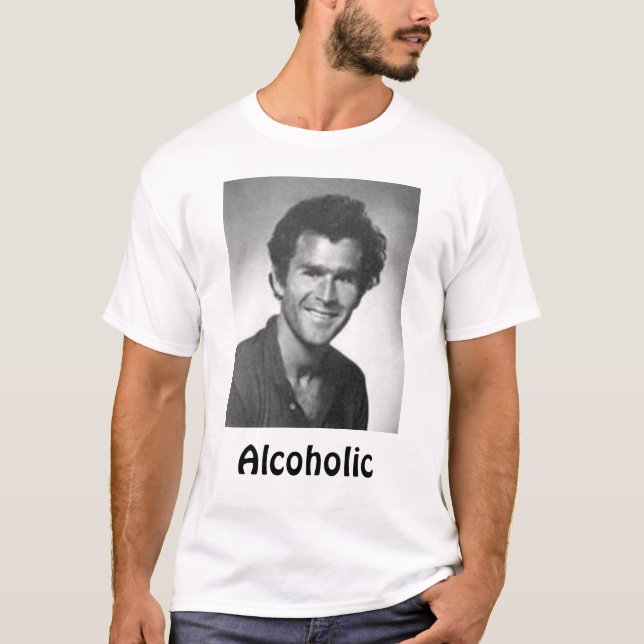 Alkoholist T Shirt (Framsida)