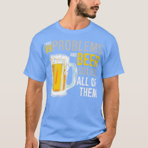 Alkoholproblem Öl löser dem alla Roliga des T Shirt