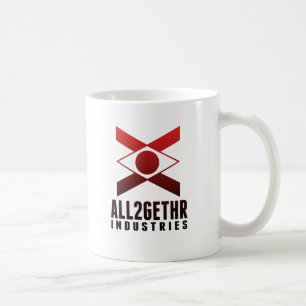 All2gethr-branscher som brännmärkas mugg