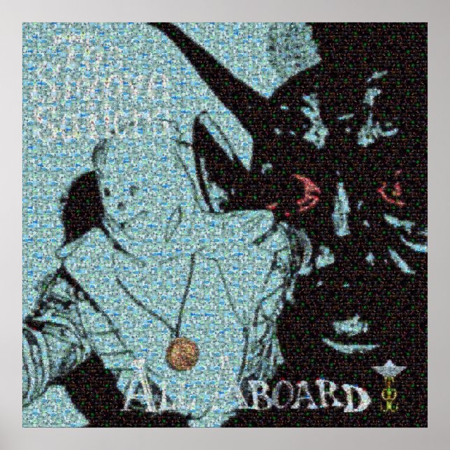 All Aboard Mosaic Poster (Framsidan)