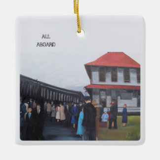 All Aboard-ornament Julgransprydnad Keramik