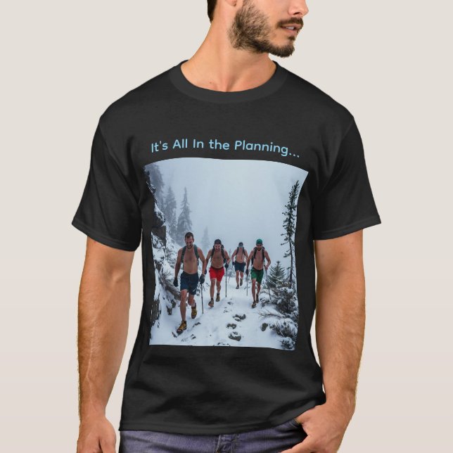All About Planning T-Shirt  (Framsida)