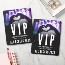 All Access Event VIP-kort