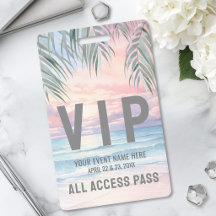 All Access Pass Evenemang VIP