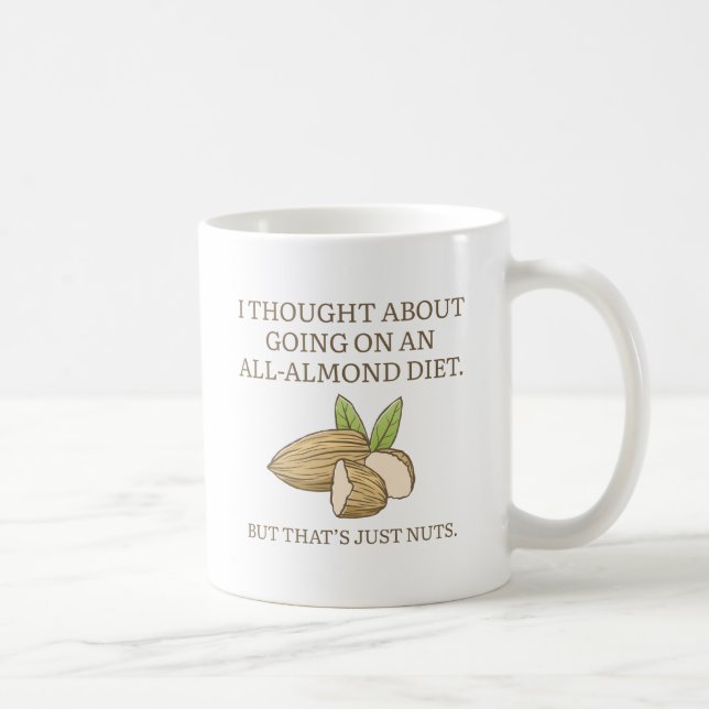 All-Almond Diet Kaffemugg (Höger)