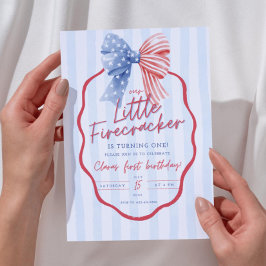 All American 1-års inbjudan Patriotisk 4:e juli