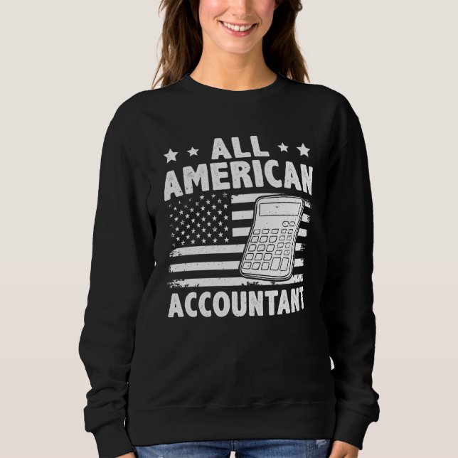 All American Accountant T Shirt (Framsida)